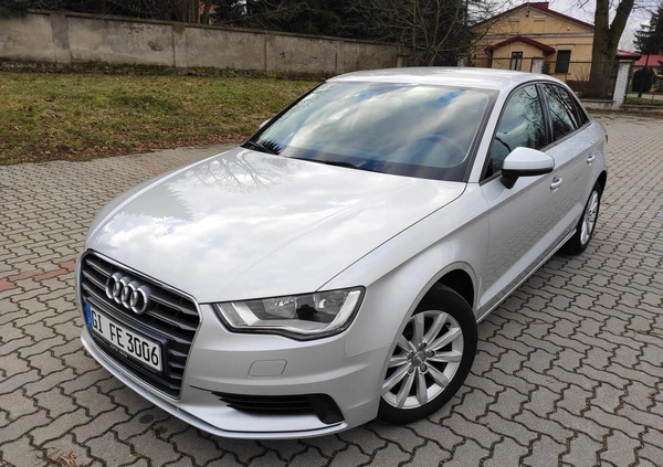 Audi A3 cena 53000 przebieg: 208000, rok produkcji 2014 z Łęczna małe 67